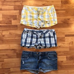 SOLD Set of 3 fun shorts !!! ☀️ 🌴